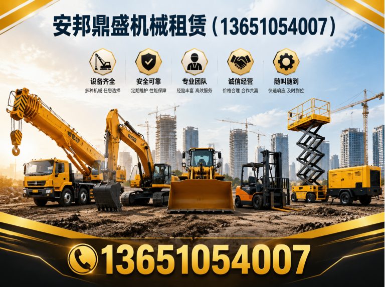 通州区安邦鼎盛机械租赁展示图