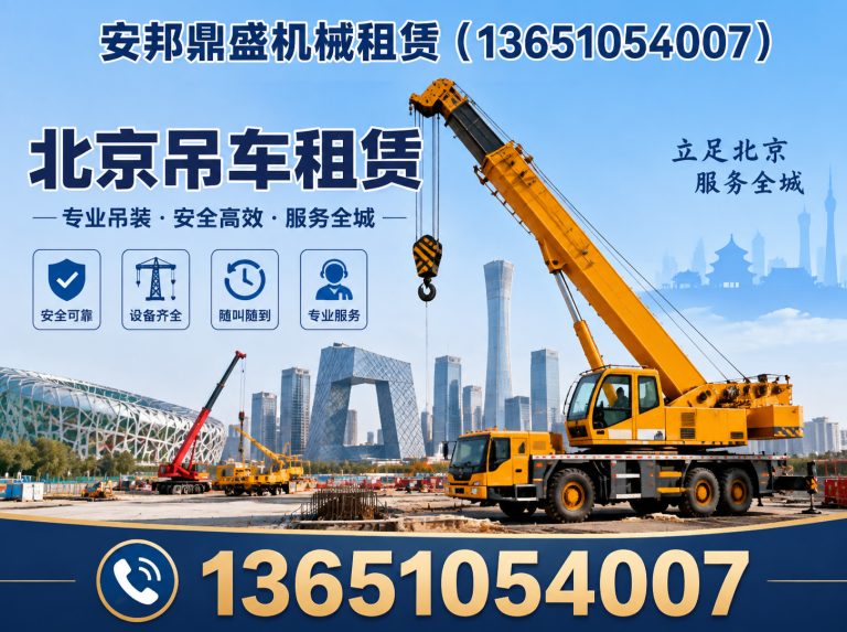 通州区工程设备租赁展示图